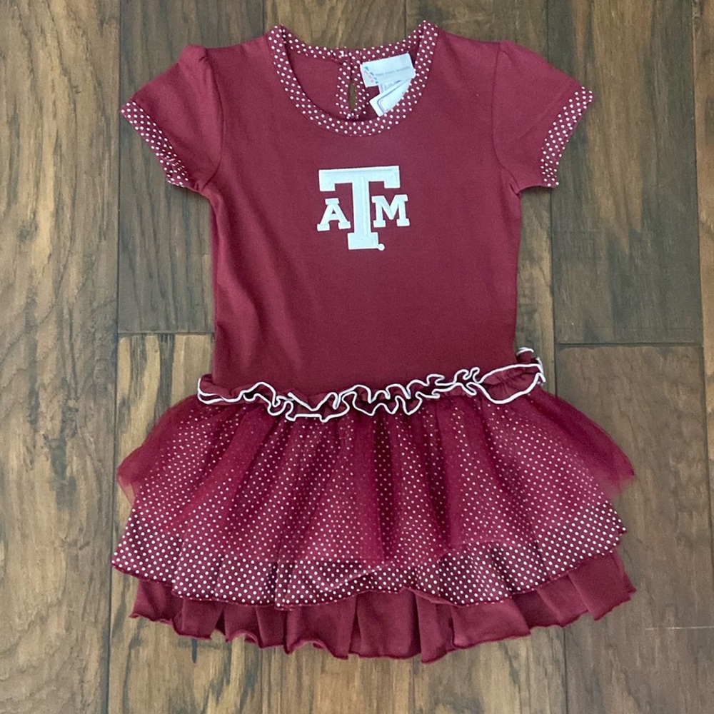 NWT | Toddler Texas A&M Aggie tutu dress | 4T